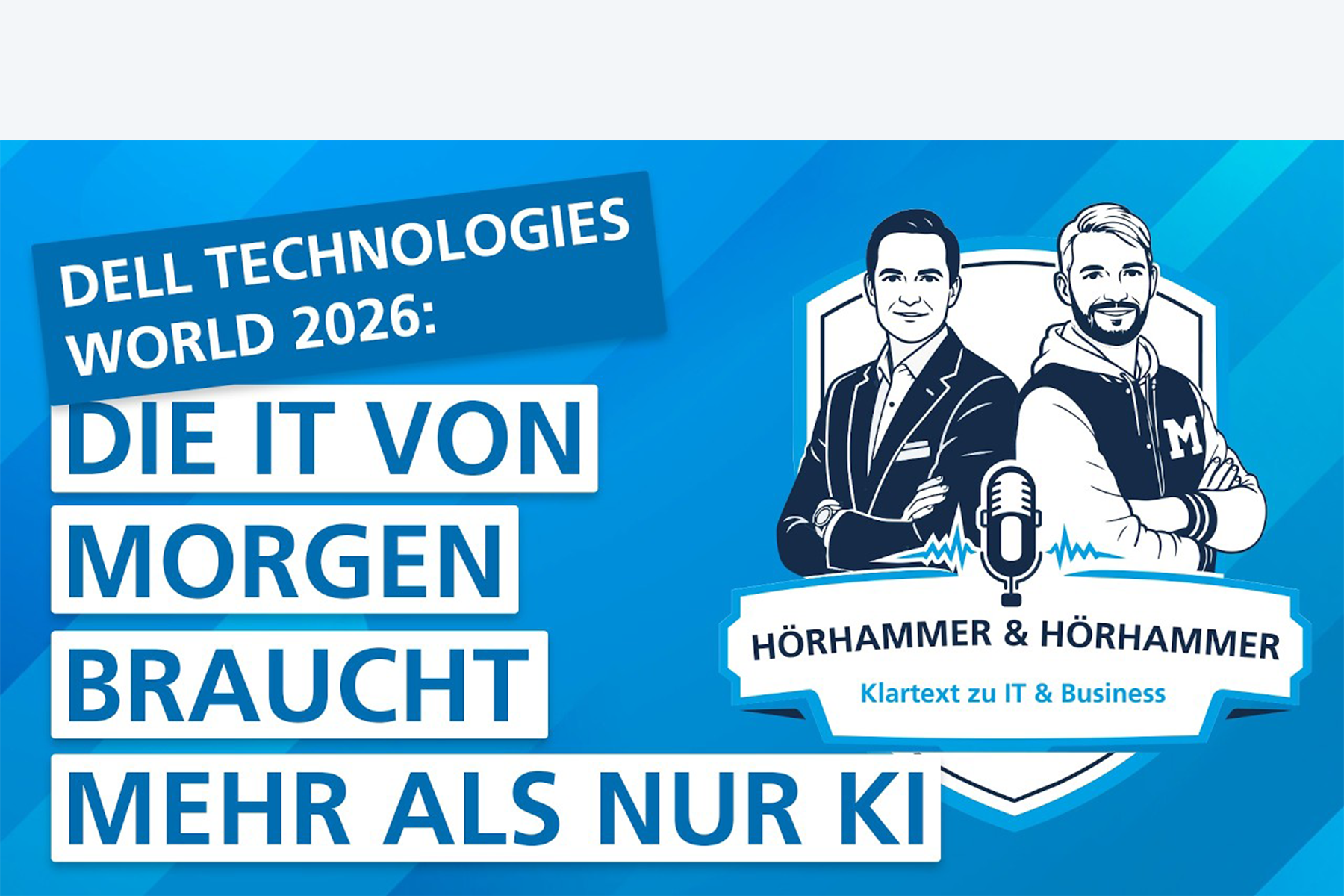 Dell Technologies World 2026: 𝗗𝗶𝗲 𝗜𝗧 𝘃𝗼𝗻 𝗺𝗼𝗿𝗴𝗲𝗻 𝗯𝗿𝗮𝘂𝗰𝗵𝘁 𝗺𝗲𝗵𝗿 𝗮𝗹𝘀 𝗻𝘂𝗿 𝗞𝗜