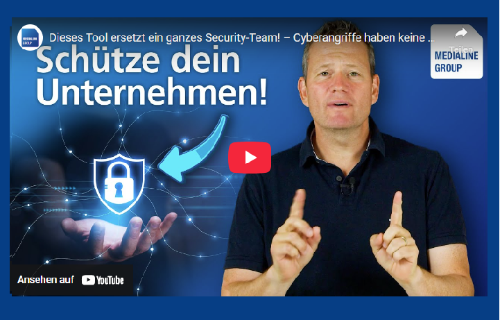 Markus Löschnigg erklärt den MedialineCyberGuard