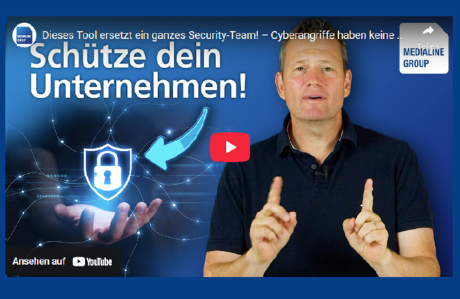 Markus Löschnigg erklärt den MedialineCyberGuard