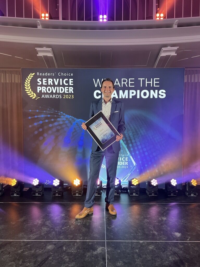 Gold für Medialine bei den Service Provider Awards 2023!