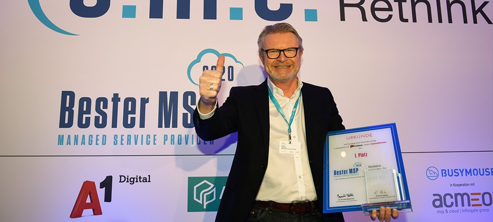 Medialine ist bester Managed Service Provider 2020