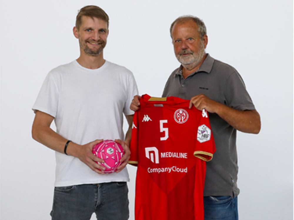 Medialine ist offizieller Trikotsponsor der Mainzer Damen Handball-Mannschaft