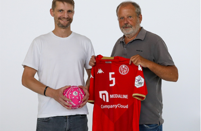Medialine ist offizieller Trikotsponsor der Mainzer Damen Handball-Mannschaft  