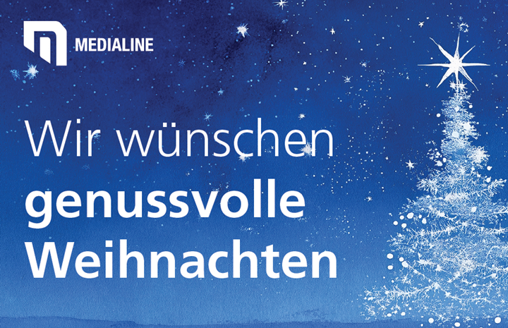 Medialine Weihnachtswünsche 2025