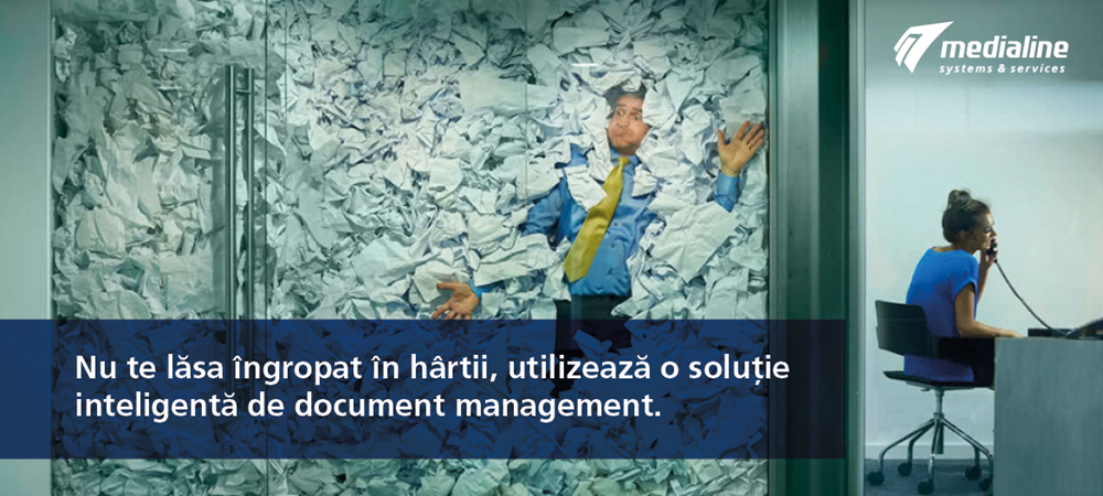 Medialine Document management ELO Nu te lăsa îngropat în hârtii, utilizează o soluţie inteligentă de document management.