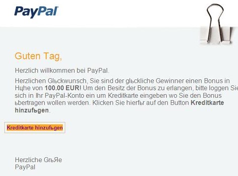 Phishing Mail Beispiel 4 Phishing Mail Beispiel 4