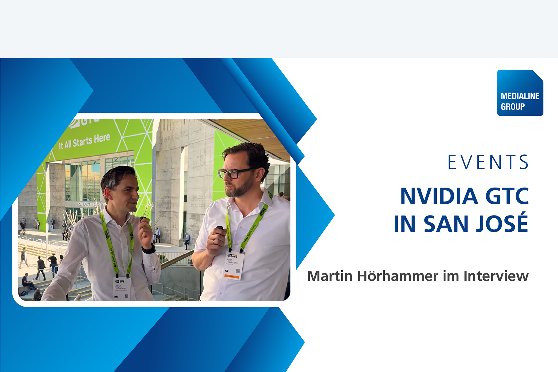 LIVE auf der Nvidia GTC in San José - Martin Hörhammer im Interview