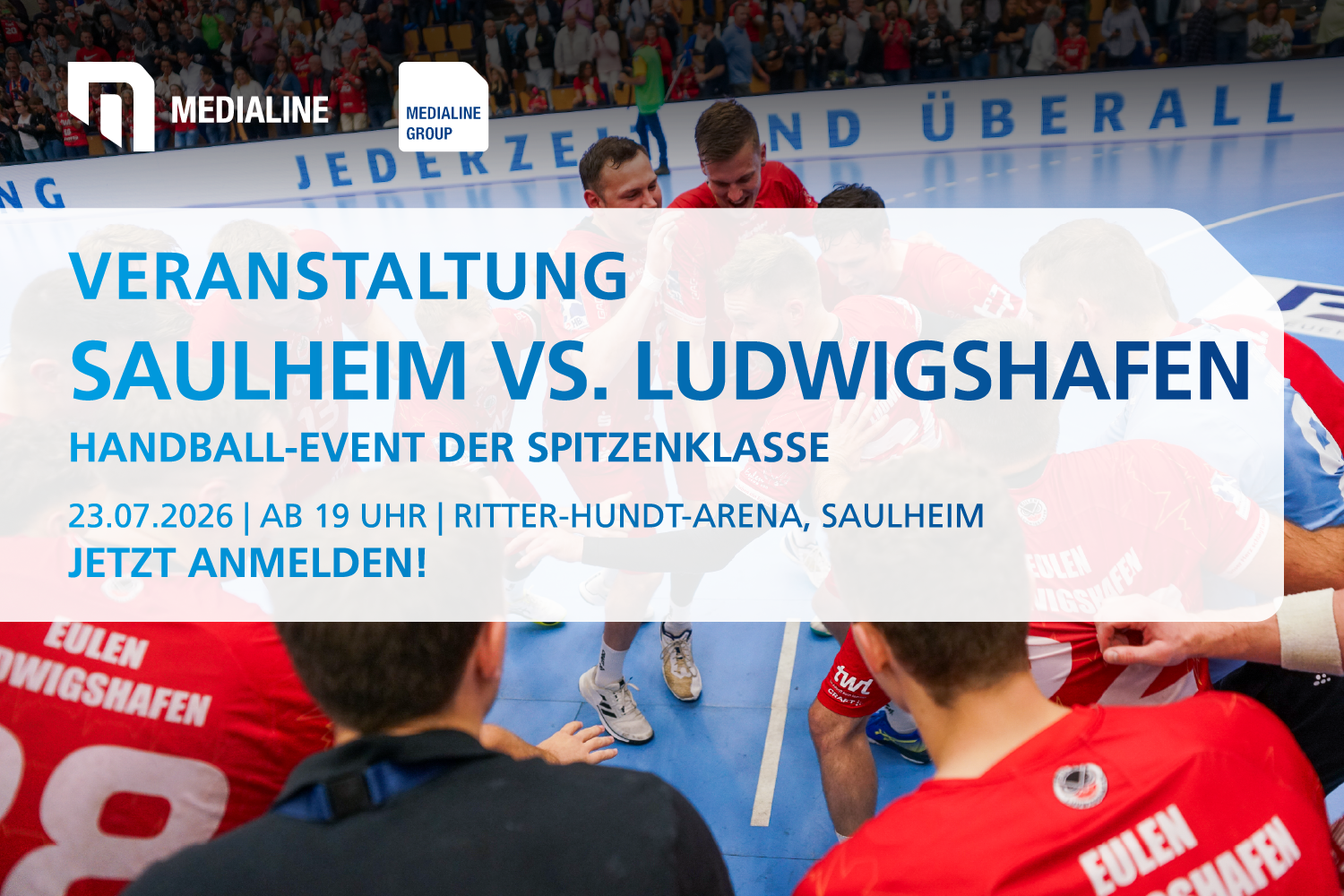 Testspiel-Highlight: SG Saulheim vs. EULEN Ludwigshafen powered by Medialine