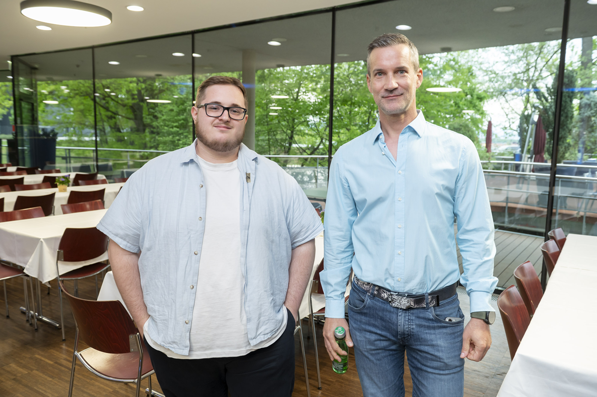 Michael Posselt war bei der Preisverleihung mit dabei