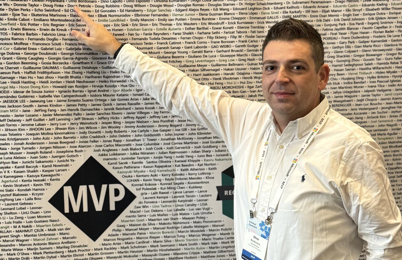 Dino Bordonaro ist dreifacher Microsoft MVP