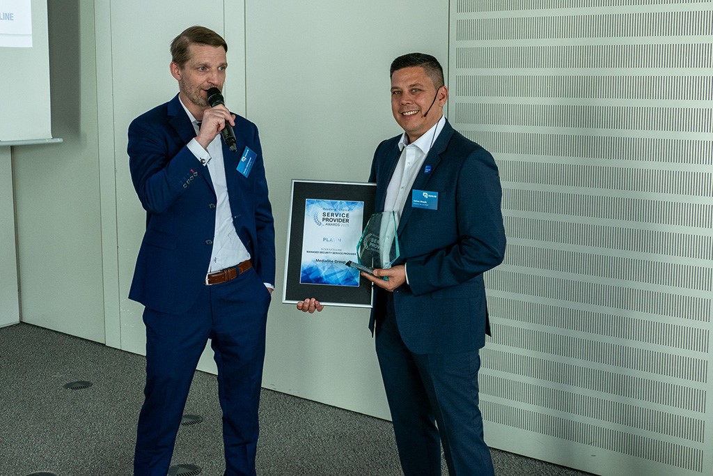 Stefan Hörhammer und Adrian Woizik mit MSSP-Auszeichnung