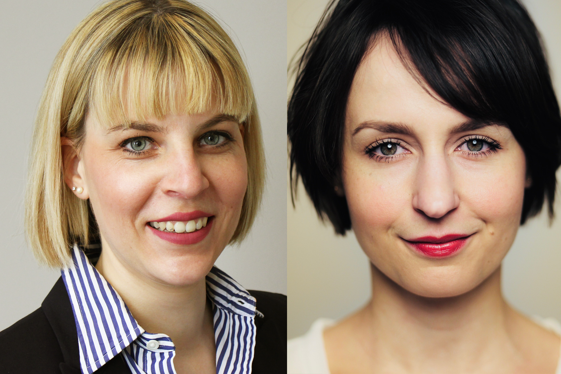 Raphaela Bickert und Ina Zimmermann, Recruiting