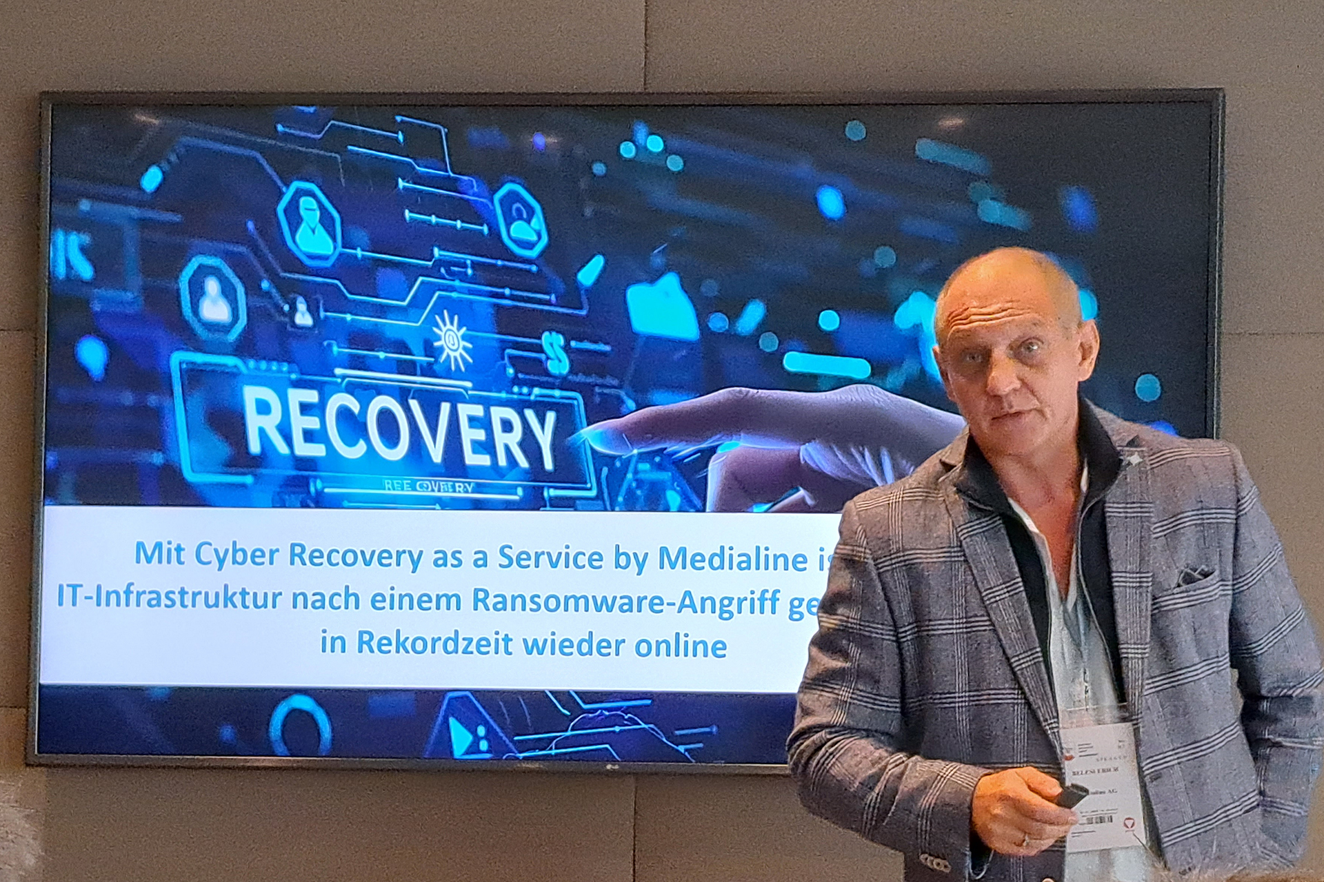 Medialine präsentiert CRaaS auf der IKT Sicherheitskonferenz in Wien