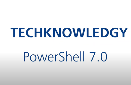  Techknowledgy - PowerShell 7 für die Windows 365