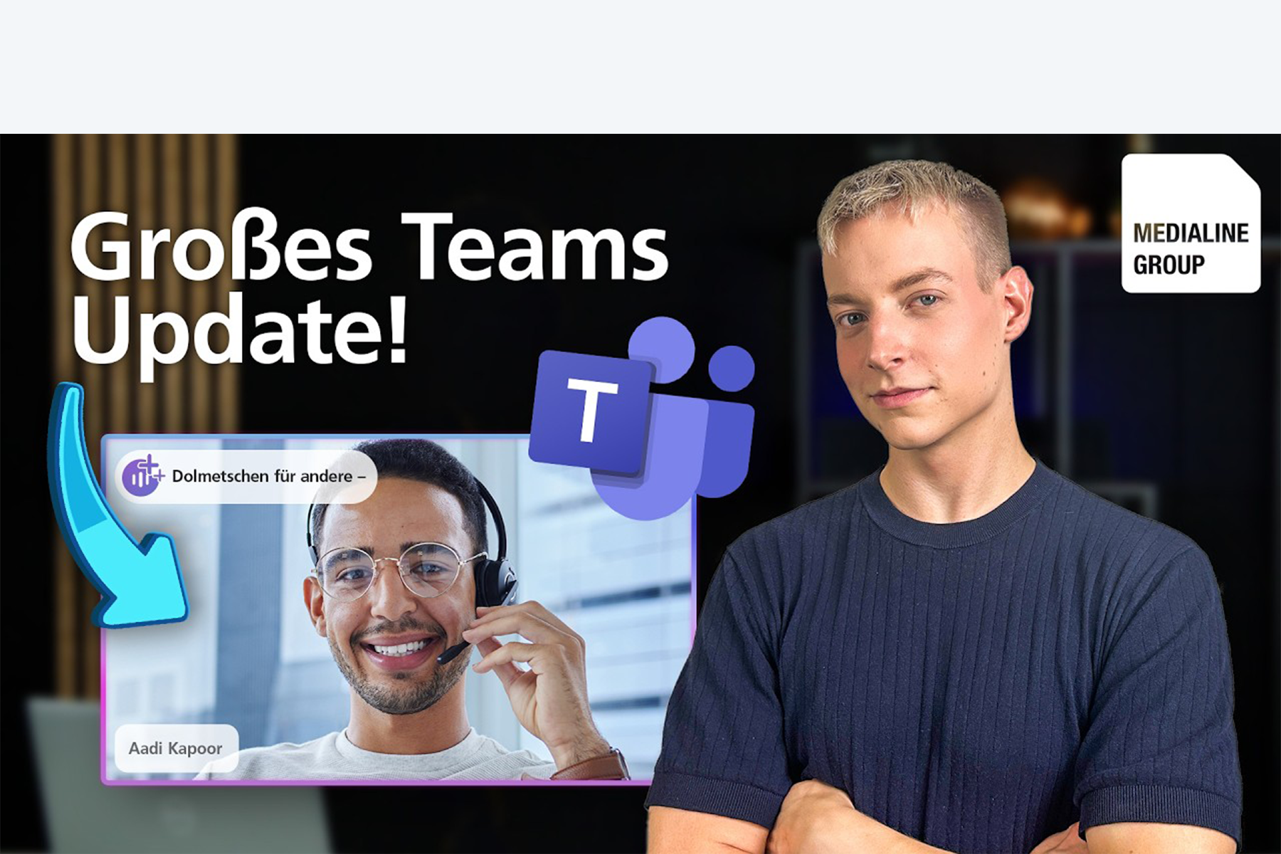 Neue Übersetzungsfunktion in Teams – Live-Dolmetscher im Meeting