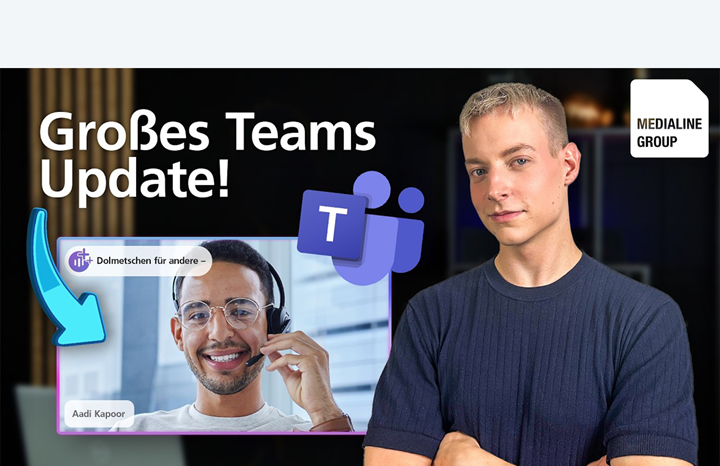 Neue Übersetzungsfunktion in Teams – Live-Dolmetscher im Meeting