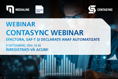 Webinar gratuit: eFactura, SAF-T și Declarații ANAF automatizate | ContaSync