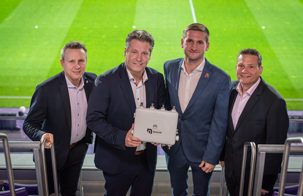Medialine setzt Europaweit erste WiFi-7 Komplettlösung in einem Fußballstadion um